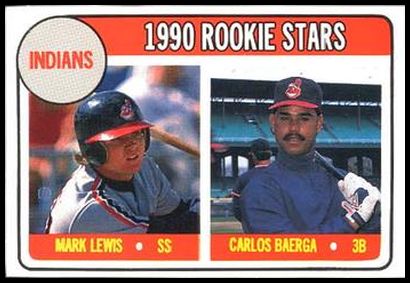 71 Indians Rookies (Mark Lewis Carlos Baerga)